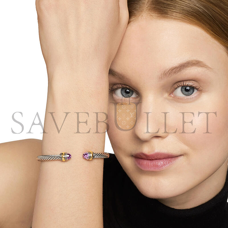 dau1d Yvrm*n classic cable bracelet 5mm b12381 s4aam